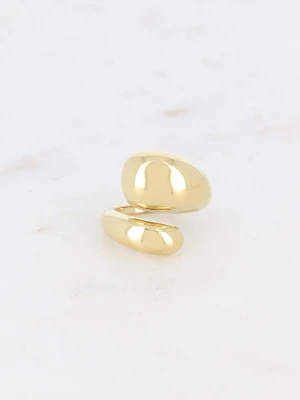 Pierścionek Supernova - otwarty, geometryczny kształt Bohm Paris