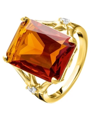 Pierścionek Thomas Sabo pomarańczowy