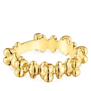 Pierścionek TOUS Bold Bear 1004342512 Złoty