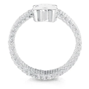 Pierścionek TOUS Icon Mesh 1000168812 Srebrny