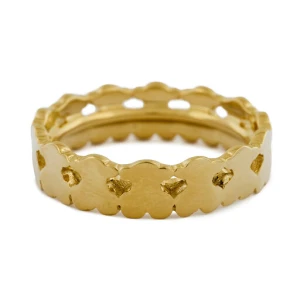 Pierścionek TOUS Straight 1004040512 Złoty