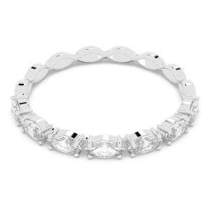 Pierścionek Vittore, Szlif markiza, Biały, Powłoka z rodu Swarovski
