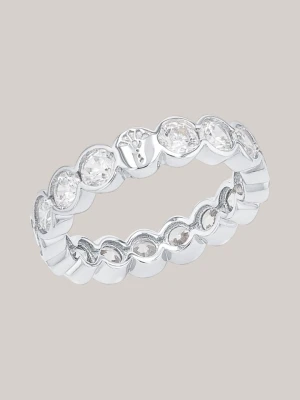 Pierścionek w kolorze srebrnym z cyrkonią Joop