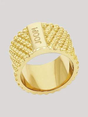 Pierścionek w kolorze złotym Joop