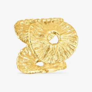 Pierścionek Wicker Wykonany Ze Srebra Vermeil - Tous