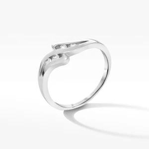 Pierścionek z białego złota Filipowicz