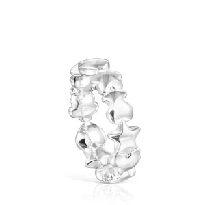 Pierścionek Z Motywami Ze Srebra Mini Icons - Tous Rozmiar