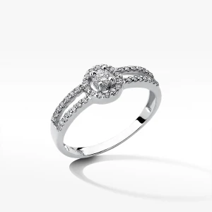 Pierścionek zaręczynowy z diamentami Filipowicz