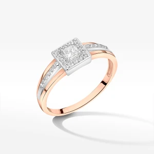 Pierścionek zaręczynowy z diamentami Filipowicz