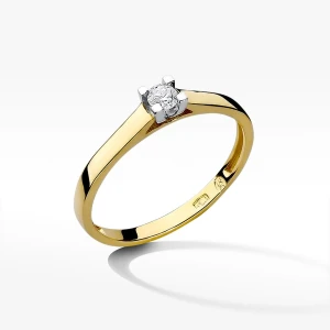 Pierścionek zaręczynowy z diamentem Filipowicz