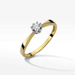 Pierścionek zaręczynowy z diamentem Filipowicz