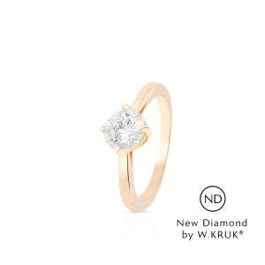W.KRUK - Pierścionek zaręczynowy złoty Doskonały - New Diamond by W.KRUK 1,00 ct