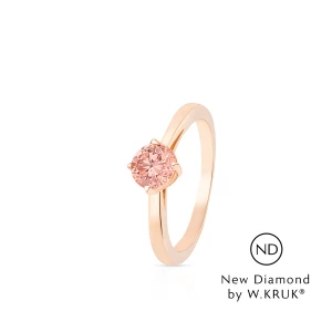 W.KRUK - Pierścionek zaręczynowy złoty Doskonały - New Diamond by W.KRUK 0,50 ct