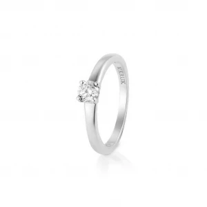 W.KRUK - Pierścionek zaręczynowy złoty Szczęśliwy - 0,33 ct