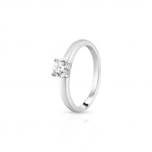 W.KRUK - Pierścionek zaręczynowy złoty Szczęśliwy - 0,55 ct