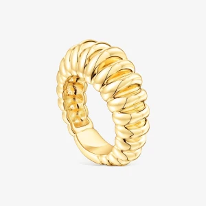 Pierścionek Ze Srebra Vermeil Virtual Garden - Tous