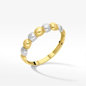 Pierścionek ze złota kulki Filipowicz