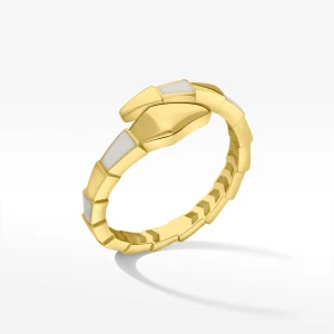 Pierścionek ze złota wąż Filipowicz