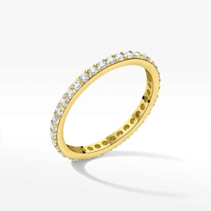 Pierścionek ze złota z białymi cyrkoniami Filipowicz