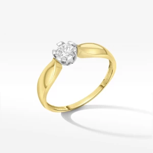 Pierścionek ze złota z cyrkonią Filipowicz
