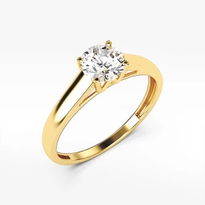 Pierścionek ze złota z cyrkonią Filipowicz