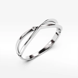 Pierścionek ze złota z cyrkonią Filipowicz