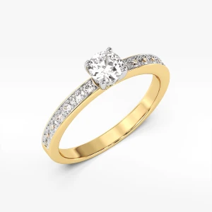 Pierścionek ze złota z diamentami Filipowicz