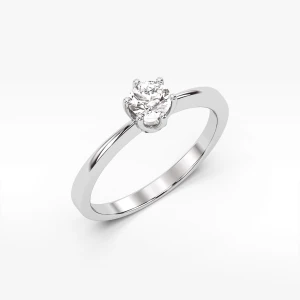 Pierścionek ze złota z diamentem Filipowicz