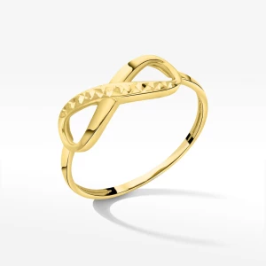 Pierścionek ze złota z nieskończonością Filipowicz