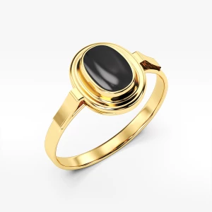 Zdjęcie produktu Pierścionek ze złota z onyskem Filipowicz