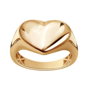 Pierścionek złoty - serce - La Prima La Prima - Biżuteria YES