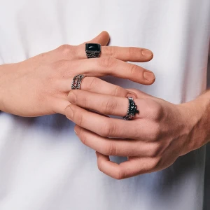 Pierścionki 3-pak House