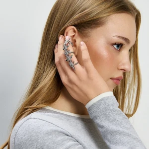 Pierścionki typu claw ring 3-pak House