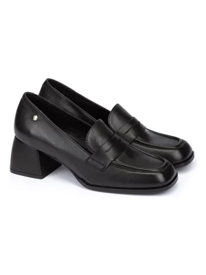 Pikolinos Skórzane slippersy "Tarragona" w kolorze czarnym rozmiar: 40