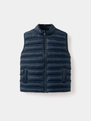 Pikowana kamizelka granatowy - Dzieci - lata - MANGO KIDS
