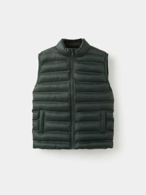 Pikowana kamizelka khaki - Dzieci - lata - MANGO KIDS