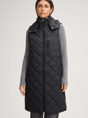 Pikowana kamizelka w kolorze czarnym Joop