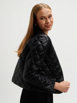 Pikowana kurtka czarna Top Secret