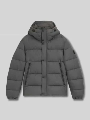 Pikowana kurtka o kroju regular fit z wodoodpornego materiału model ‘OMARIS’ Boss Orange