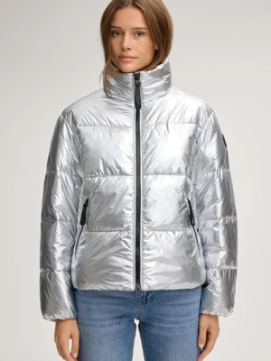Pikowana kurtka Ostara w kolorze srebrnym Joop