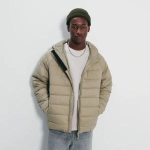 Pikowana kurtka przejściowa beżowa House