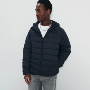 Pikowana kurtka przejściowa granatowa House