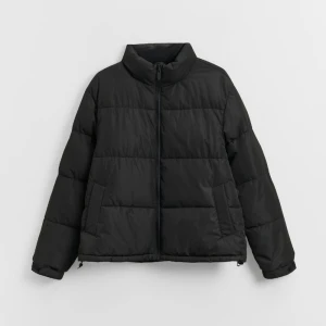 Pikowana kurtka przejściowa na stójce czarna House