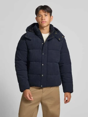 Pikowana kurtka w stylu sztruksu Superdry Granatowy