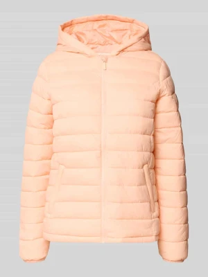 Pikowana kurtka z kapturem model 'THELMA' CARS JEANS