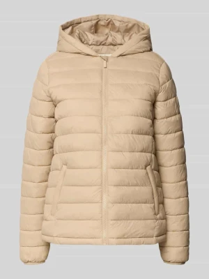 Pikowana kurtka z kapturem model 'THELMA' CARS JEANS