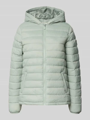 Pikowana kurtka z kapturem model 'THELMA' CARS JEANS