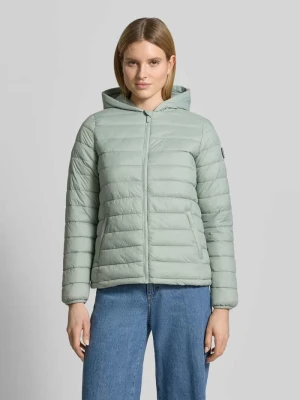 Pikowana kurtka z kapturem model 'THELMA' CARS JEANS