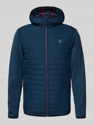 Pikowana kurtka zapinana na zamek błyskawiczny model ‘MULTI QUILTED JACKET’ jack & jones
