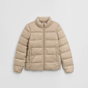 Pikowana kurtka ze stójką beżowa House